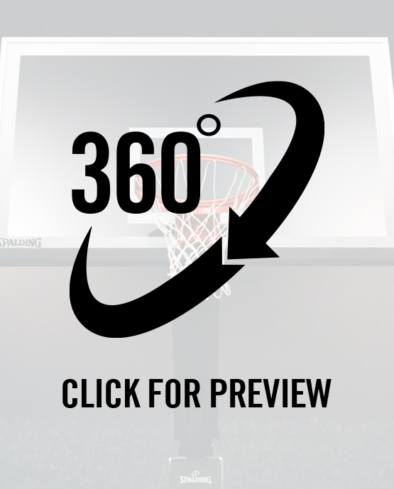 "888" Series In-Ground Basketball Hoop 3D model